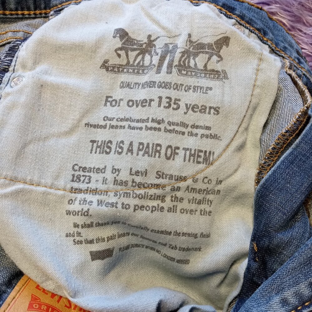 Men's Levi's 505 - Picture 4 of 5